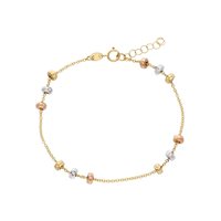Armband Artigianale Dame in Gelbgold BROR-3-253